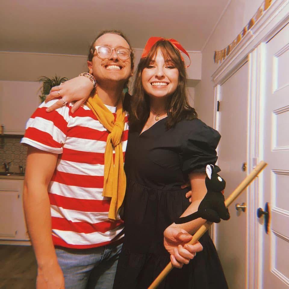 kiki and tomo for halloween