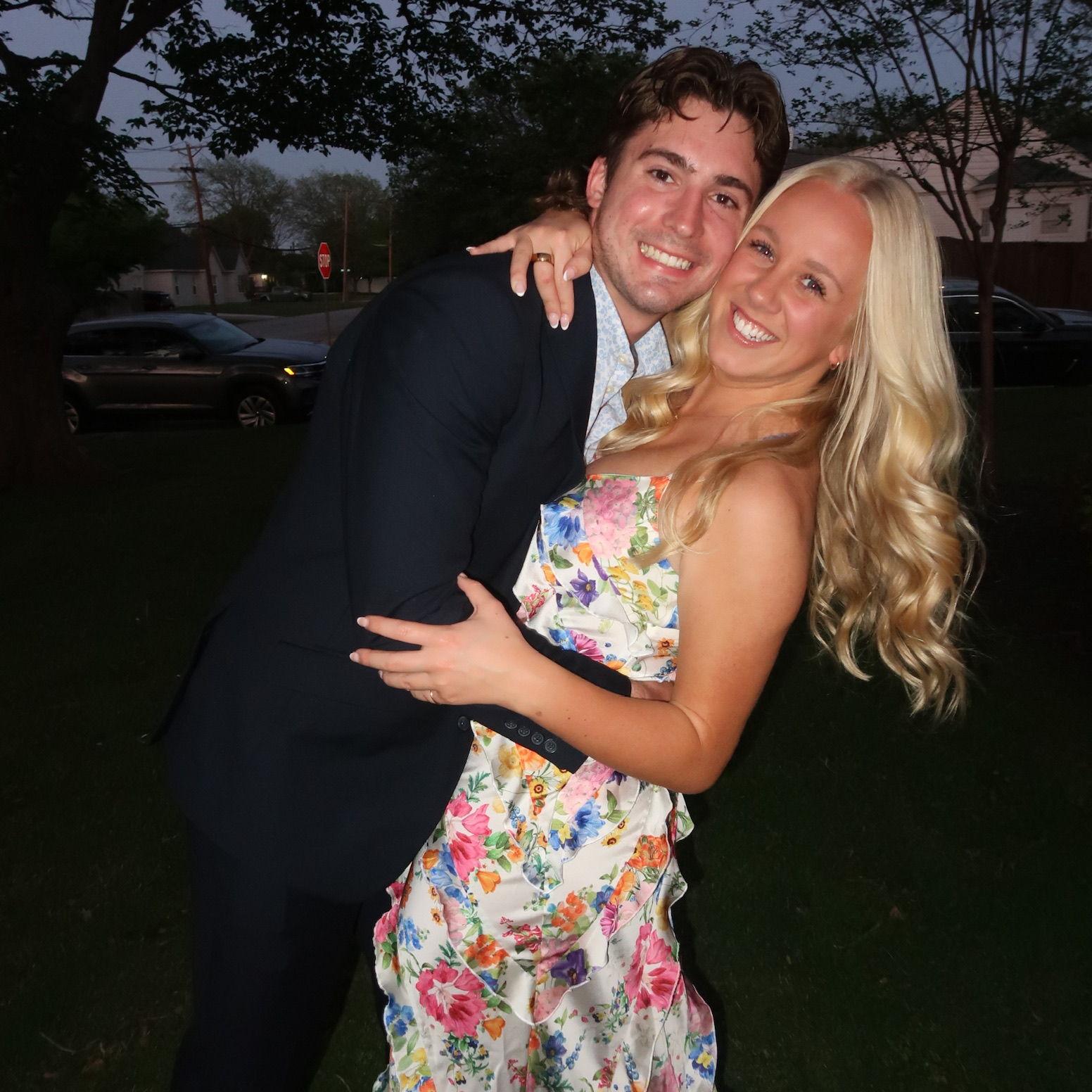 Senior year spring formal! This was our last of many and I might have shed a little tear.