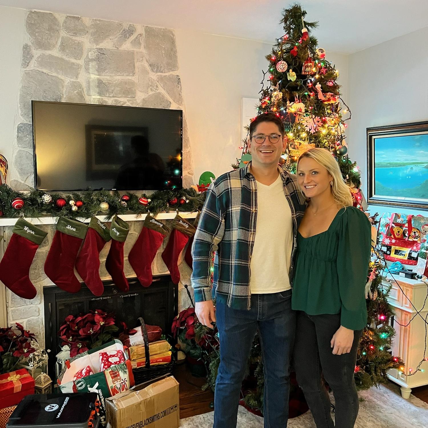 Our first Christmas together