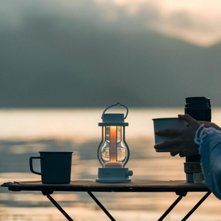 BALMUDA - BALMUDA The Lantern（White） Balmuda Balmuda Lantern - White | Lighting | Huckberry