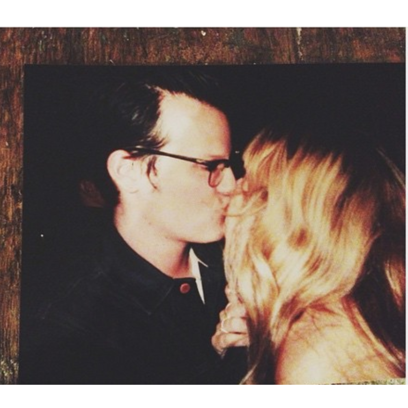 One of the first photos taken of us!