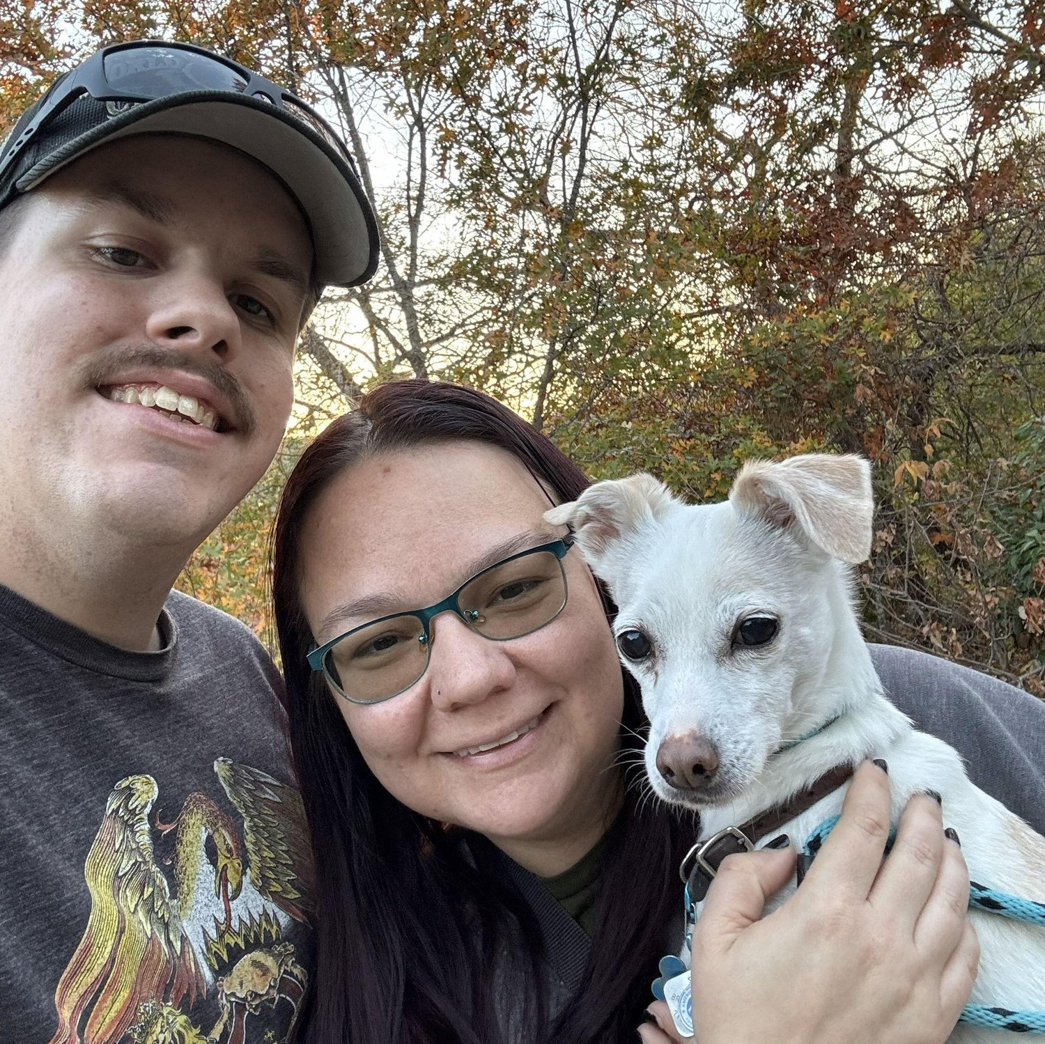 Hiking with our perfect son, Shiloh. December 2024.