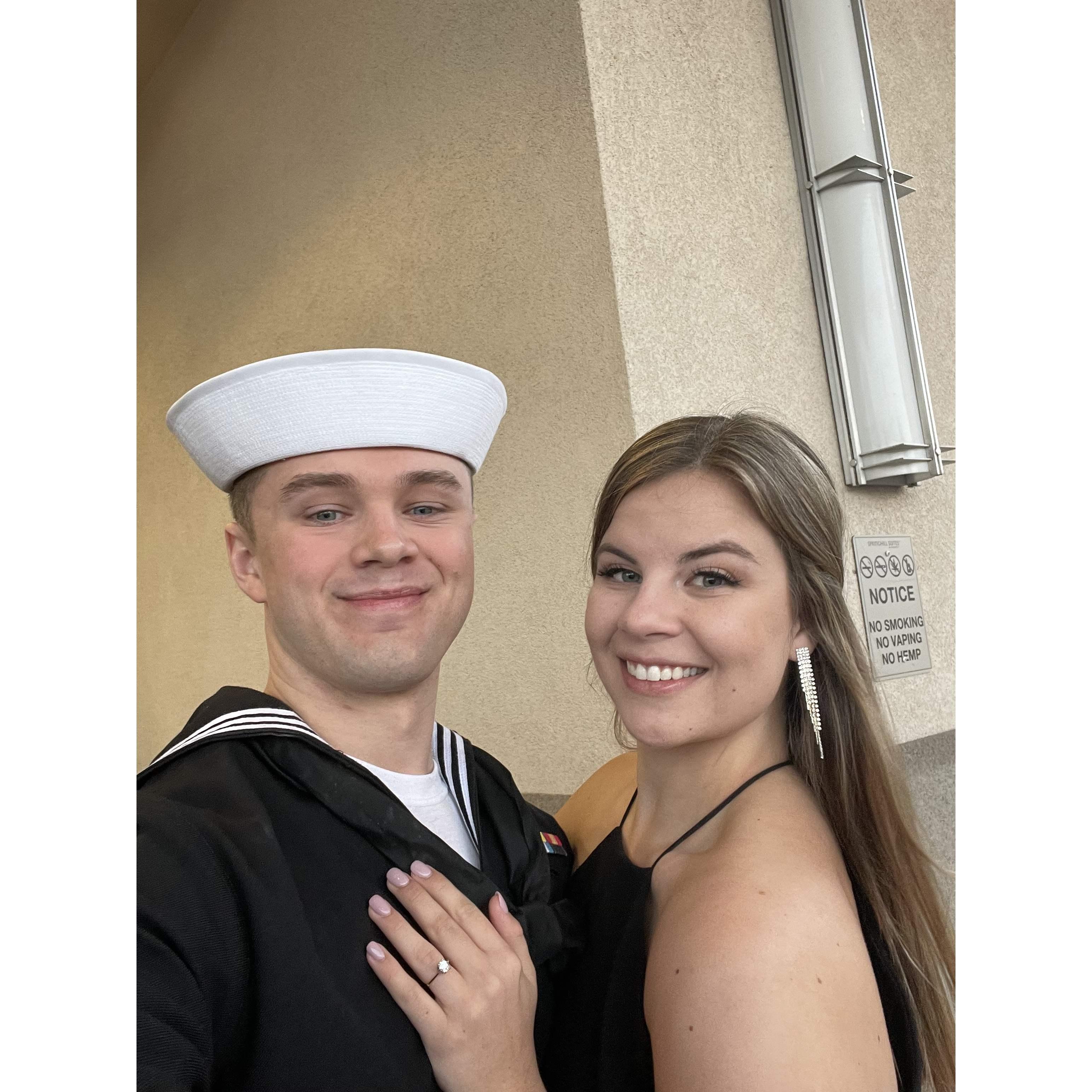 The last day as a fiancé!