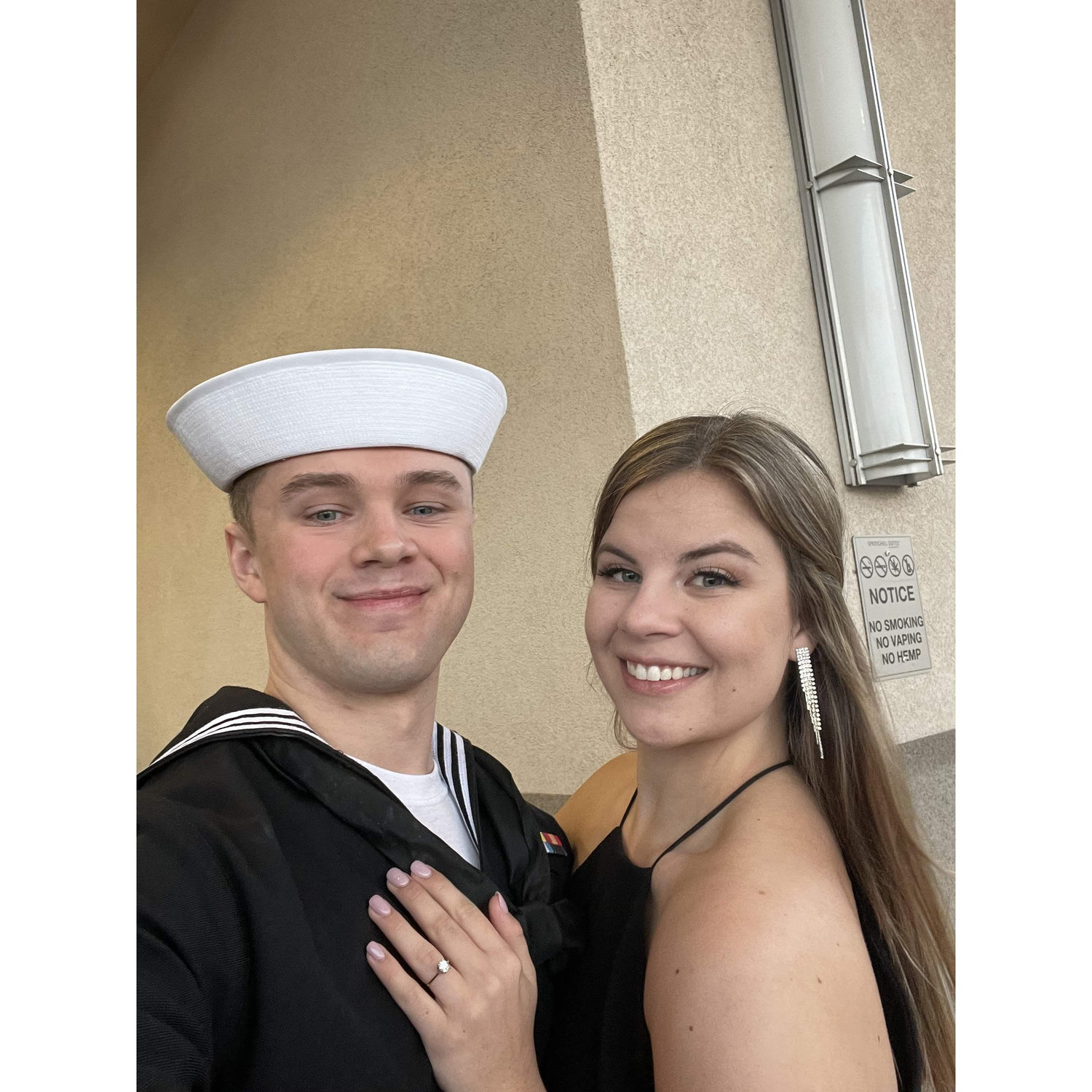The last day as a fiancé!