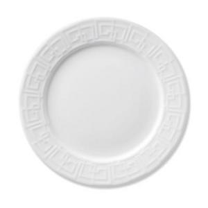 Greek Key Dinner Plates, Set of 4