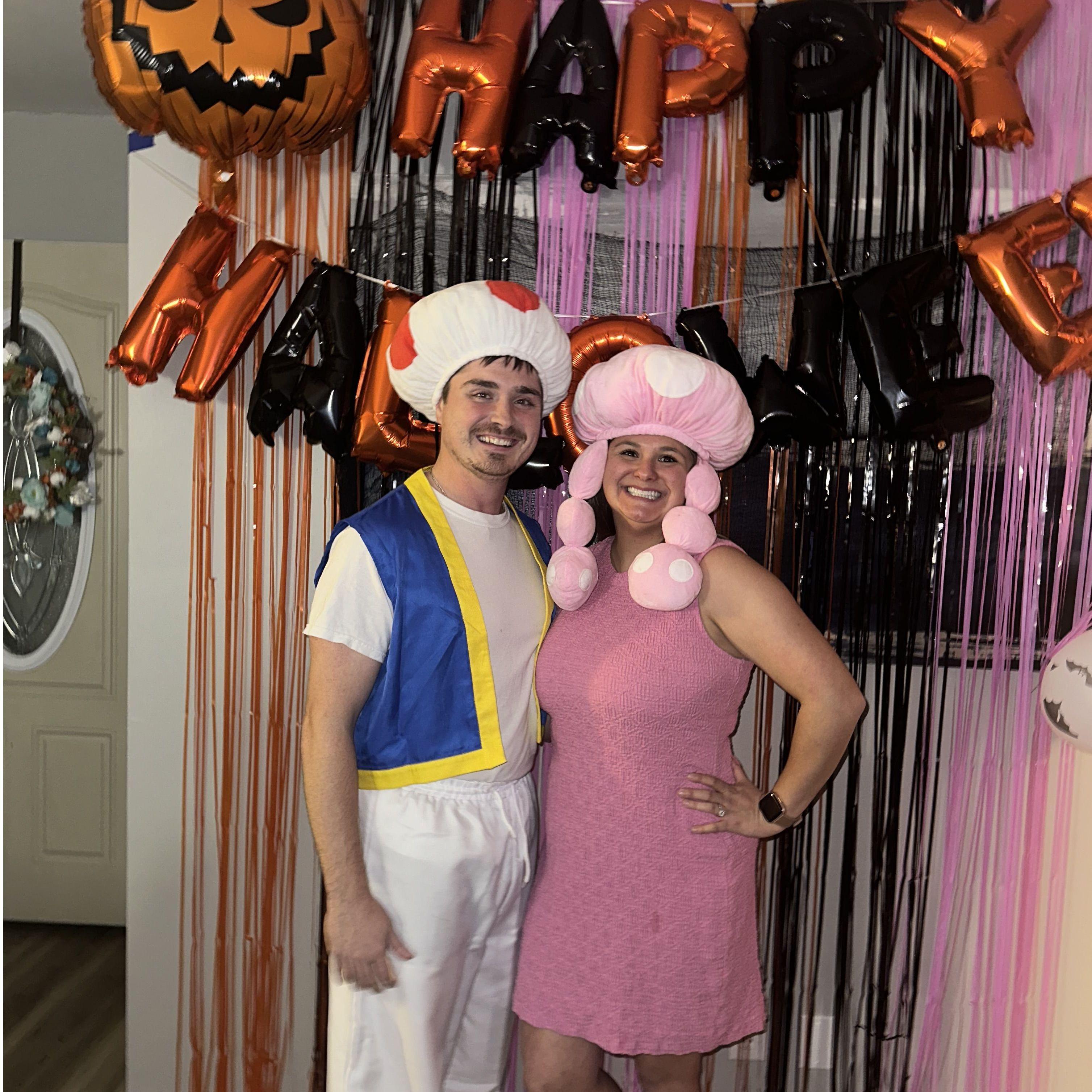 Halloween year 7: Toad & Toadette