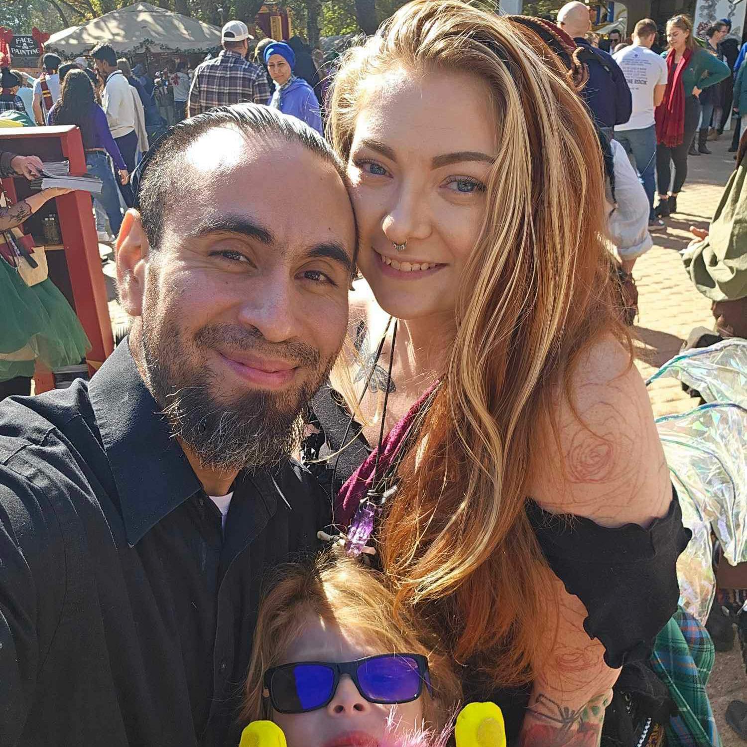 Our fist time at the Renaissance Festival