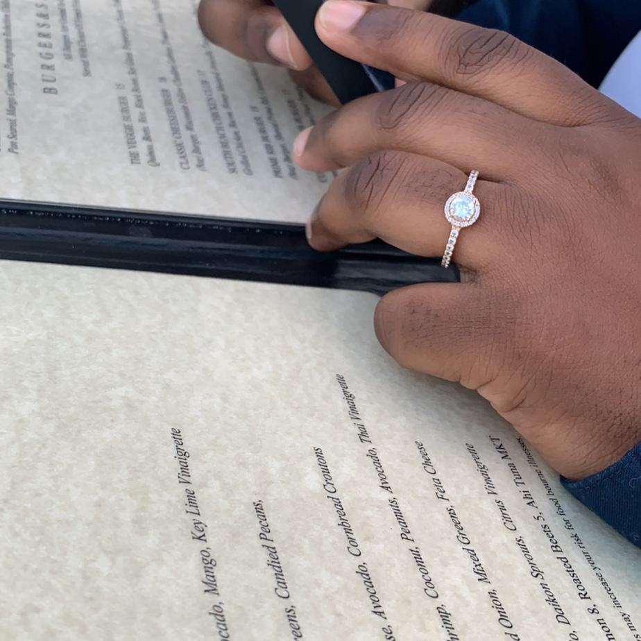 She said Yes!