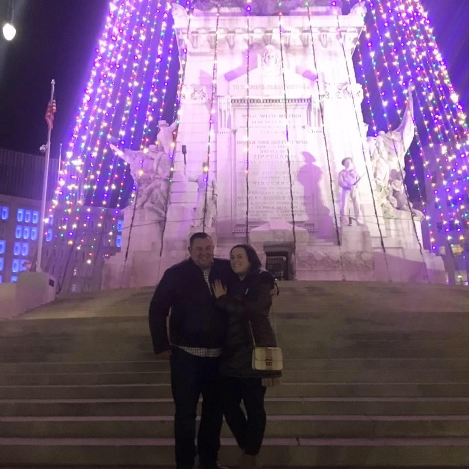 Right after we got engaged!