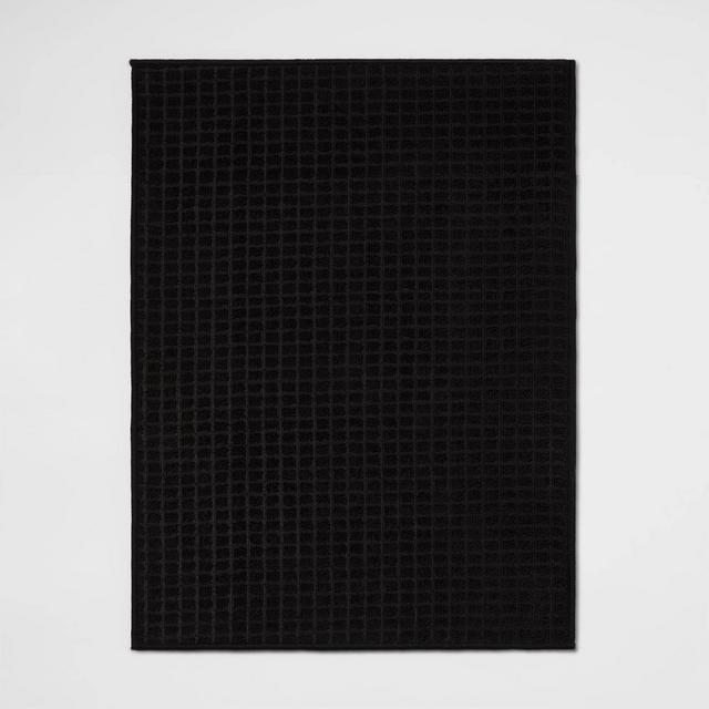 Reversible Kitchen Drying Mat Black - Room Essentials™