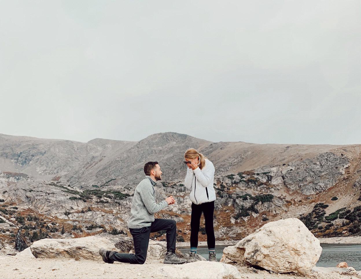 Engaged October 2020 in Colorado. I cursed, I laughed, I cried.