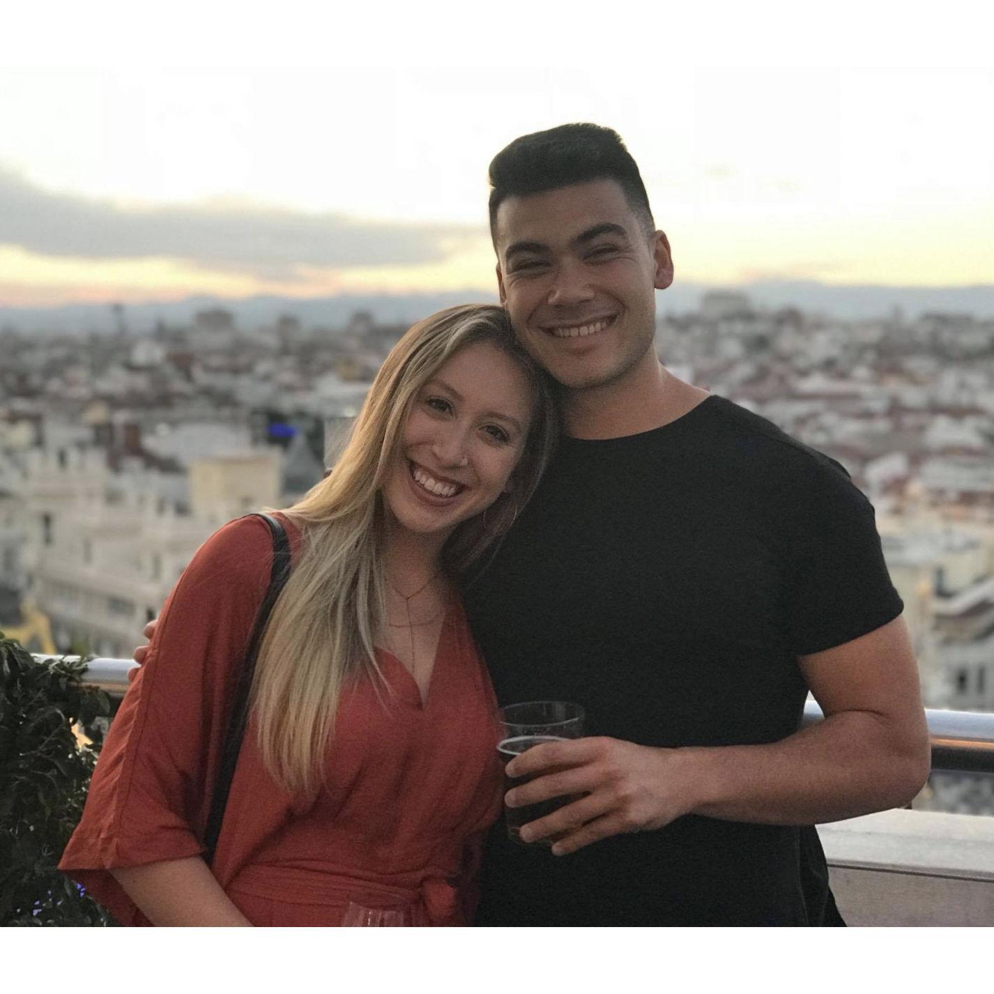 May 2018 - Phil flew to Madrid the day he graduated from SDSU, so he could join her for her last week studying abroad
