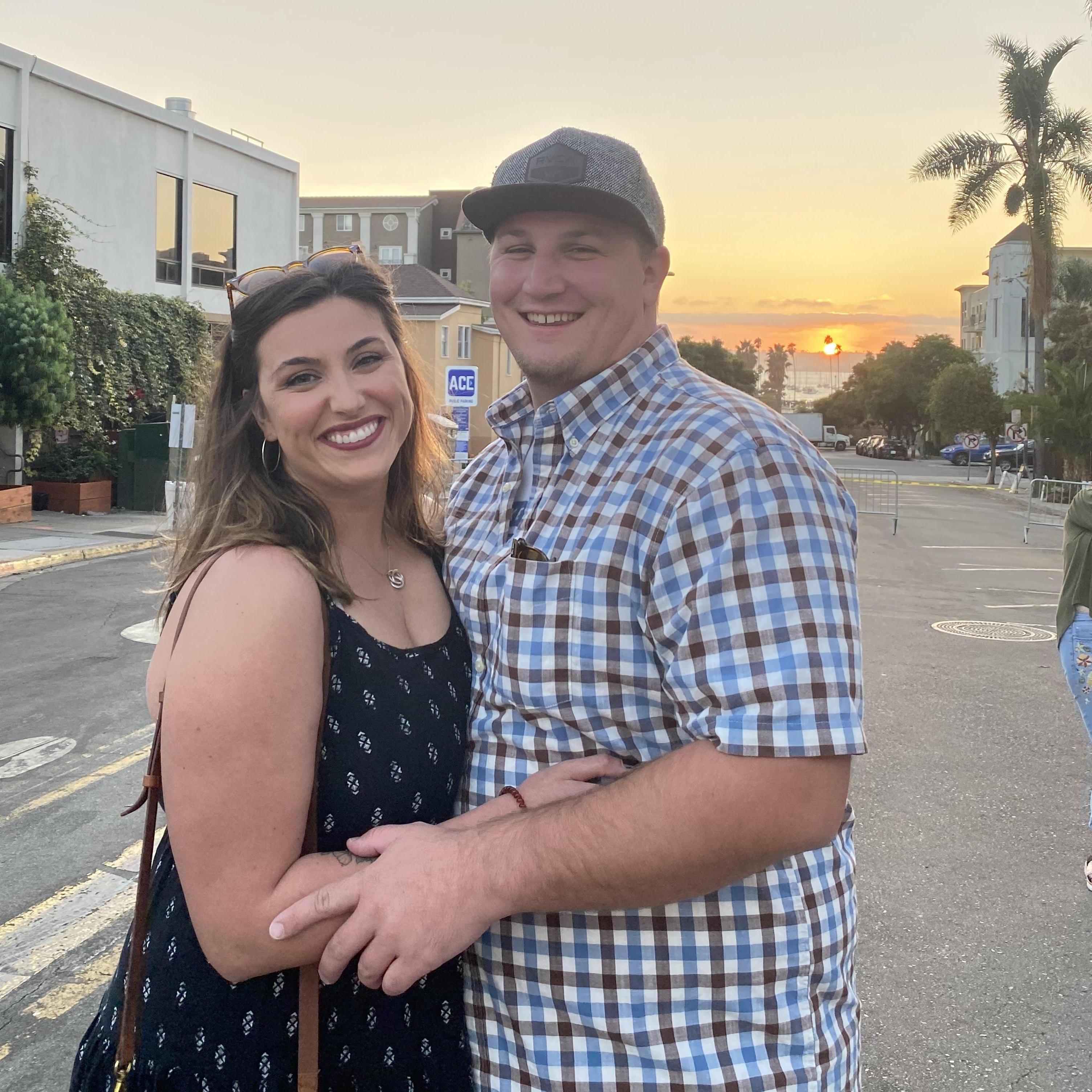 Jake's first time in San Diego, California. The time change was rough but we ate some REALLY good food and had fun celebrating my parent's 30th anniversary.