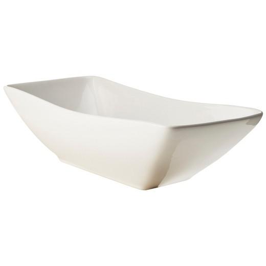 Porcelain Swerve Serving Bowl - Threshold™