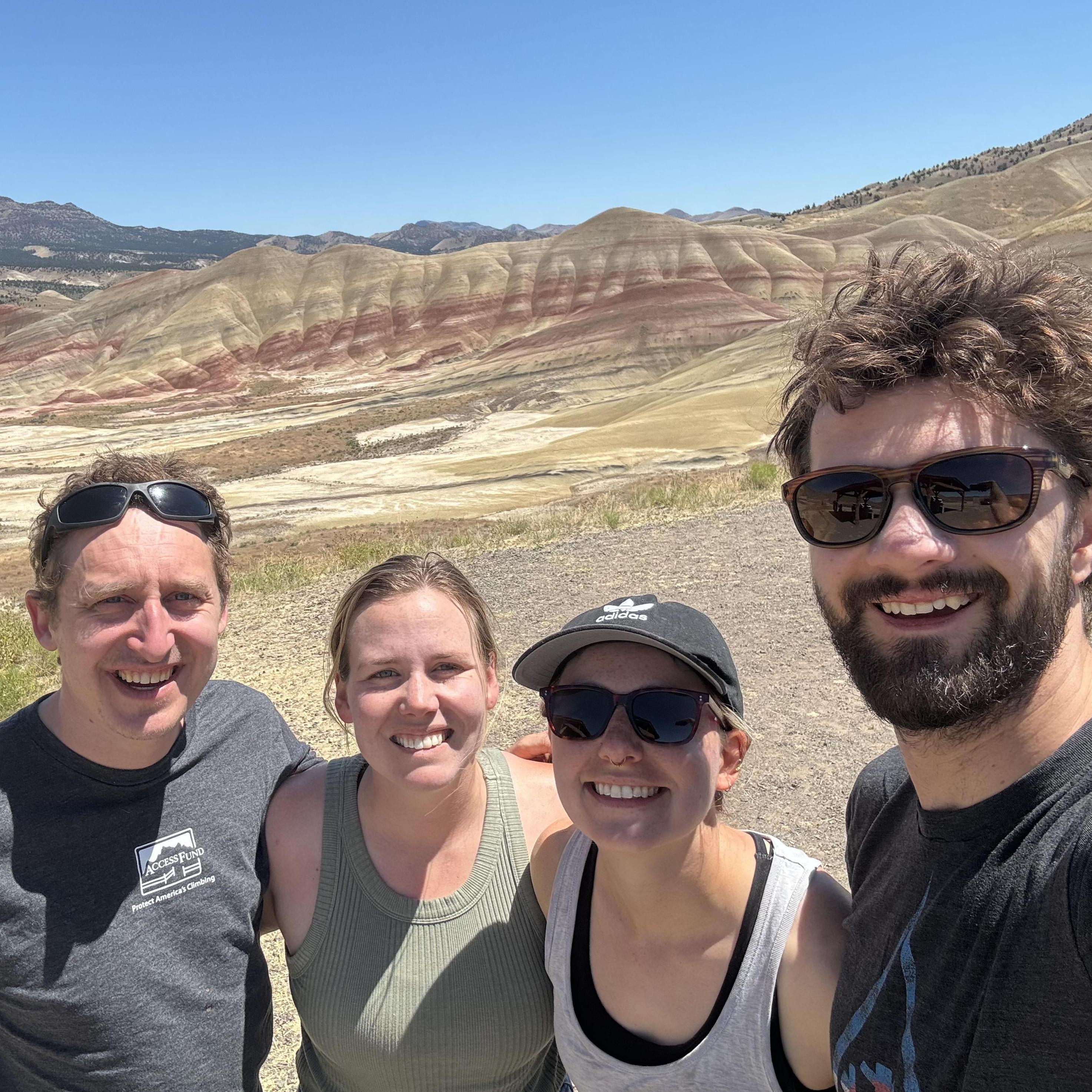 Bike trip in central OR with Emily and Bene :)