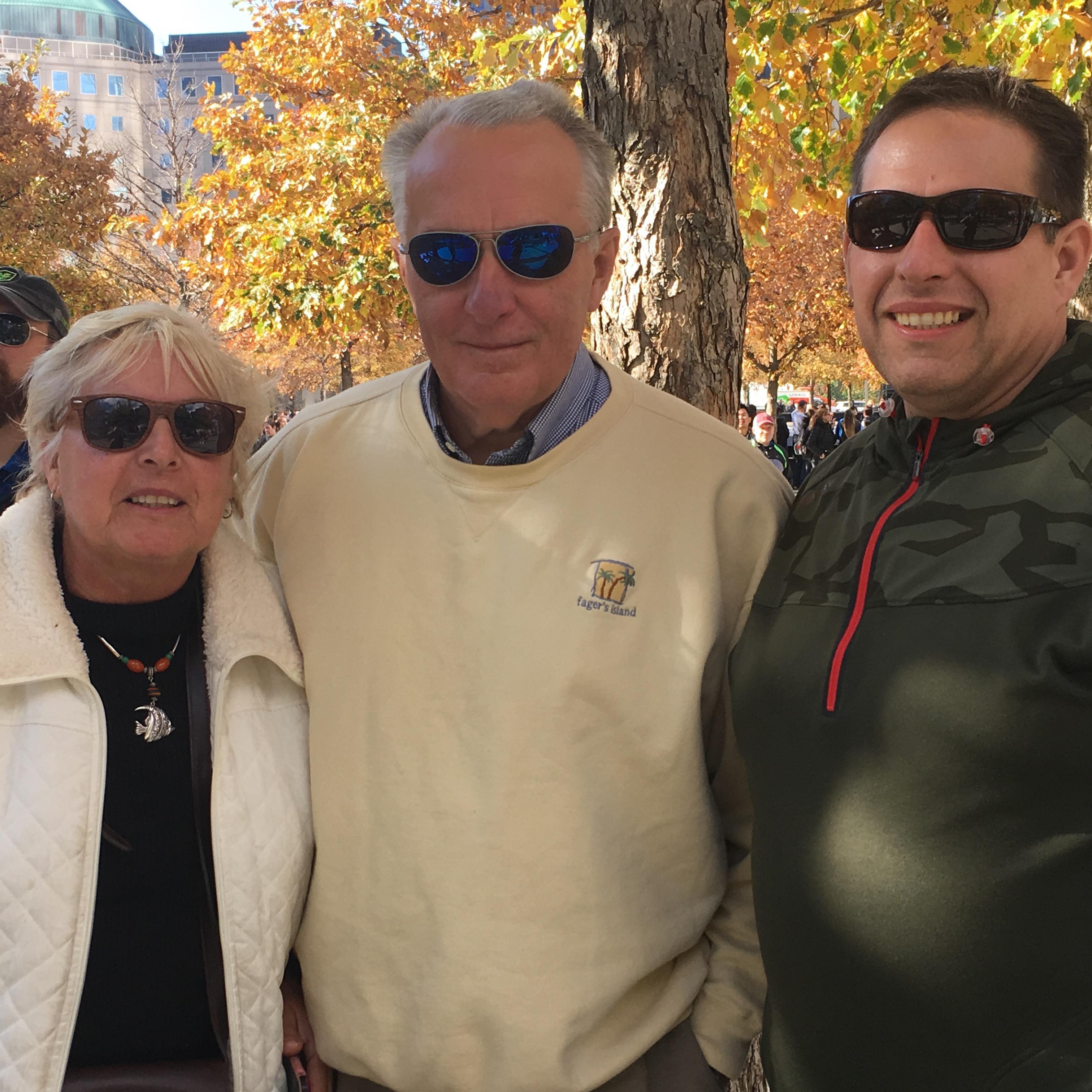 First time to NYC for Al and his parents!