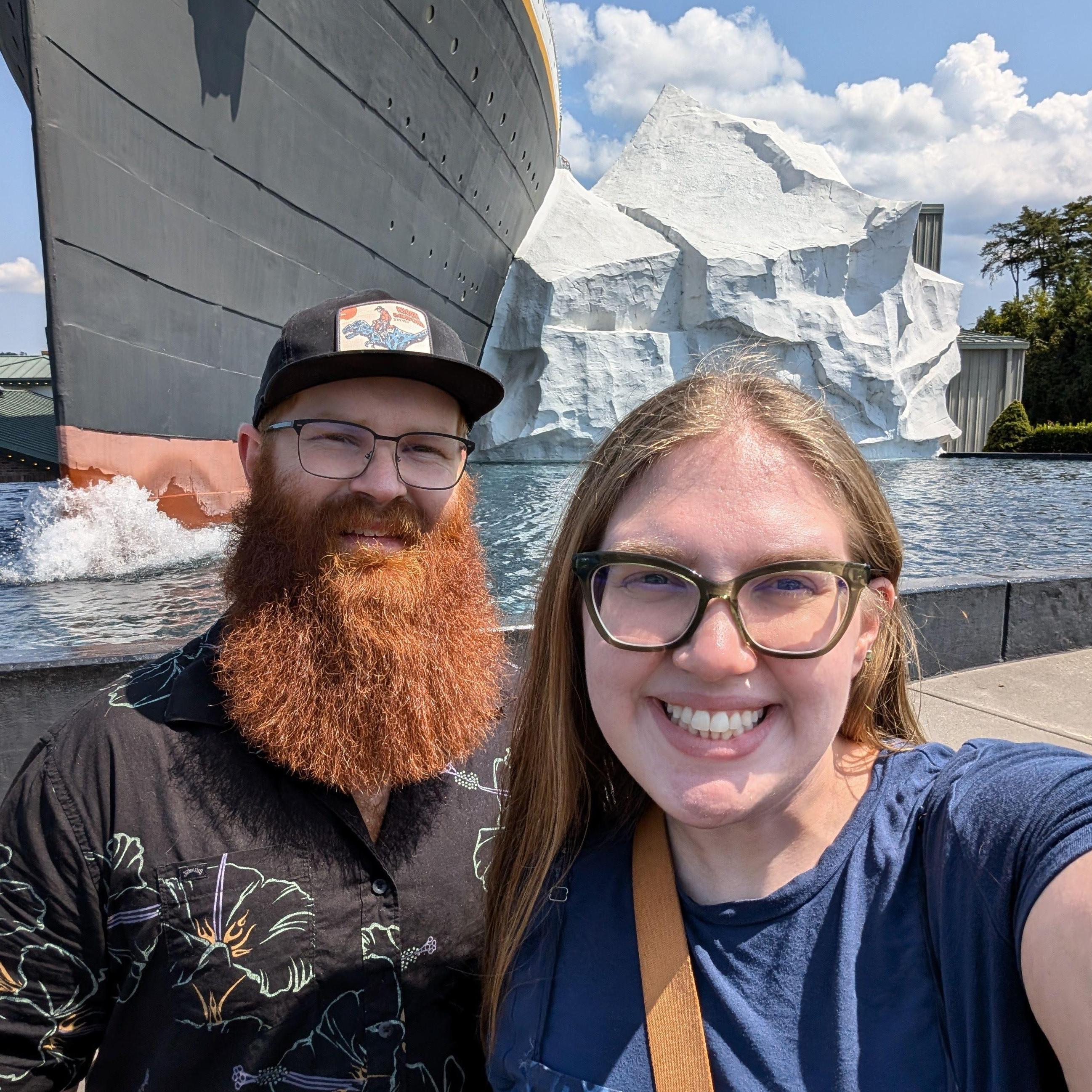Titanic Museum- Haden LOVES the Titanic. August 2024