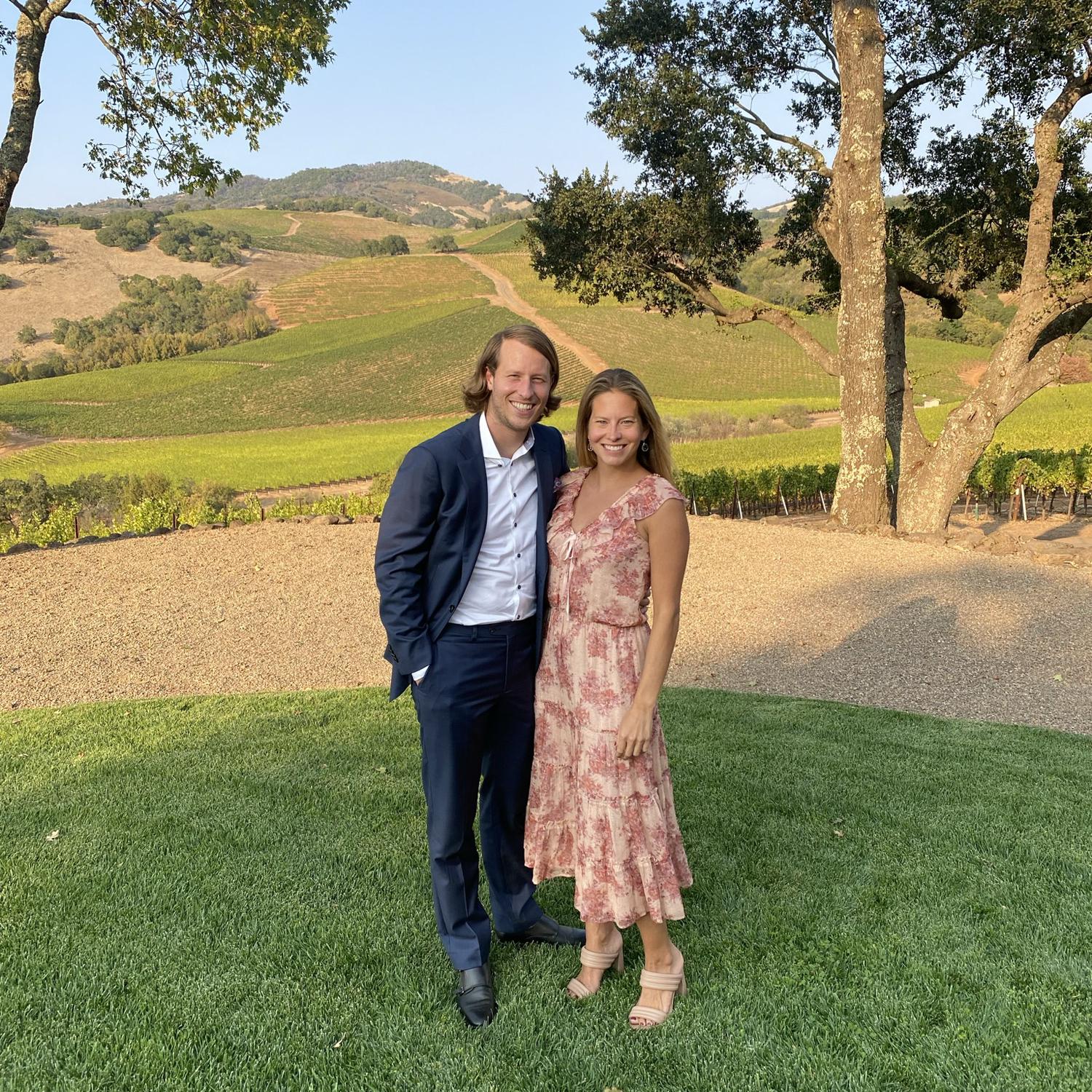 September 2021 - Claire and Victor's wedding in Sonoma