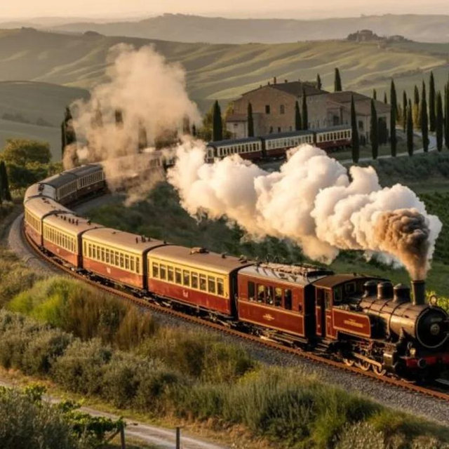 Train- Venice to Tuscany