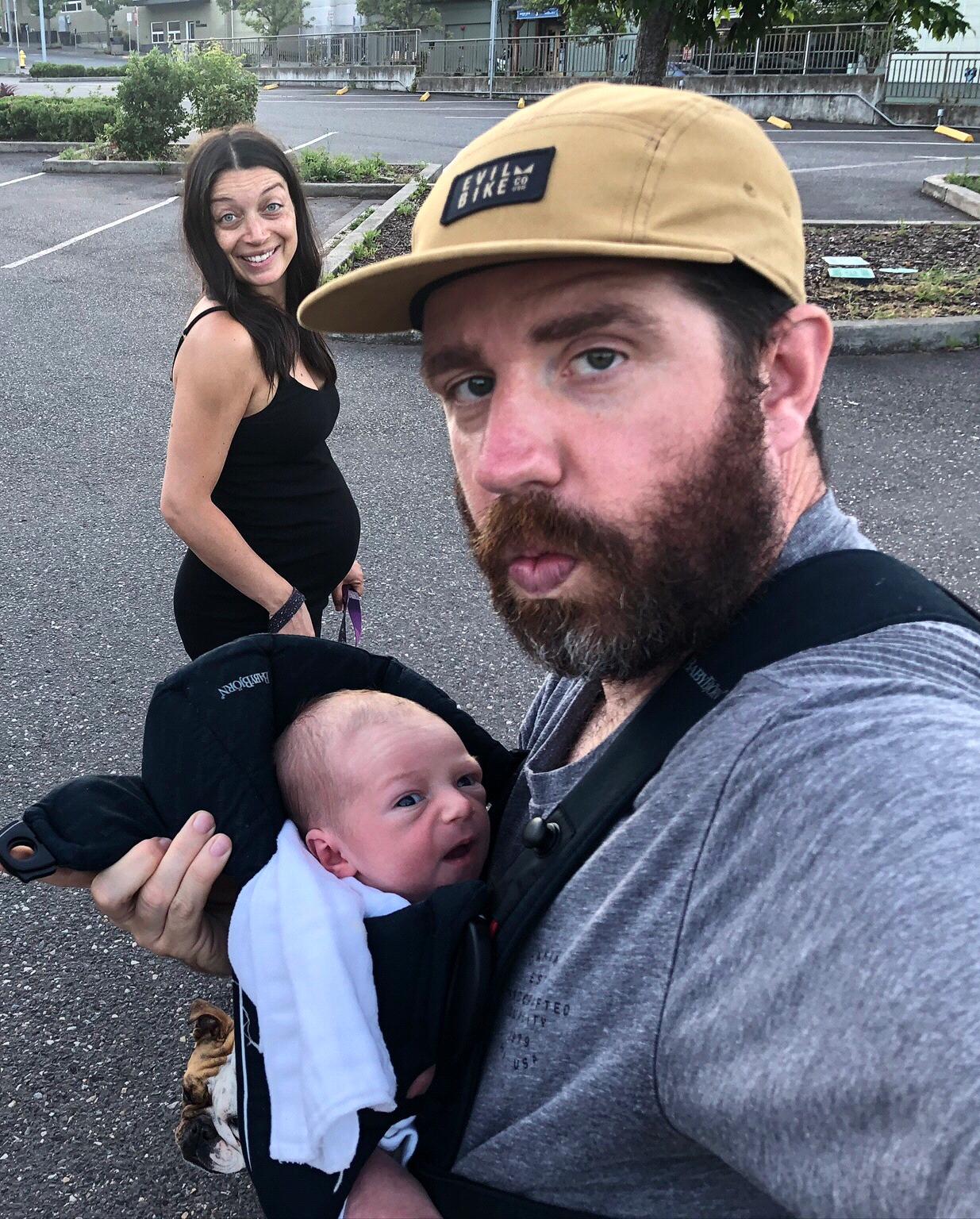 Our first family walk