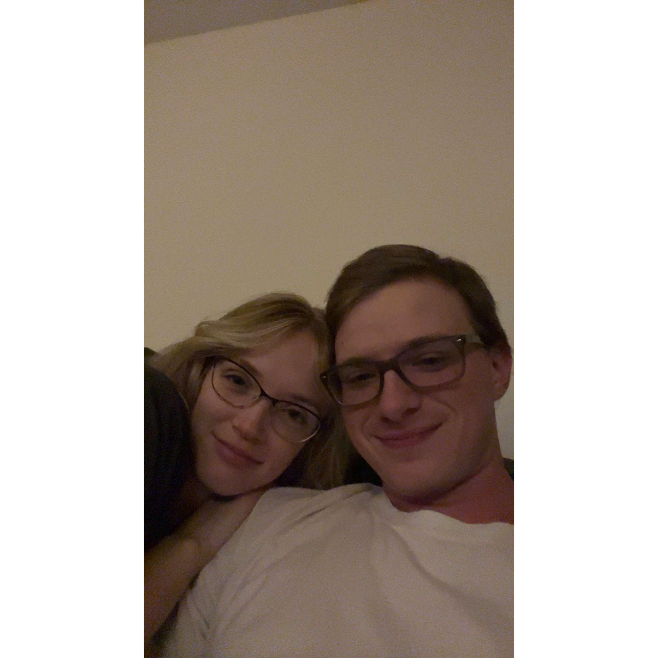 One of my trips out to see Jeremy while we were dating long distance
