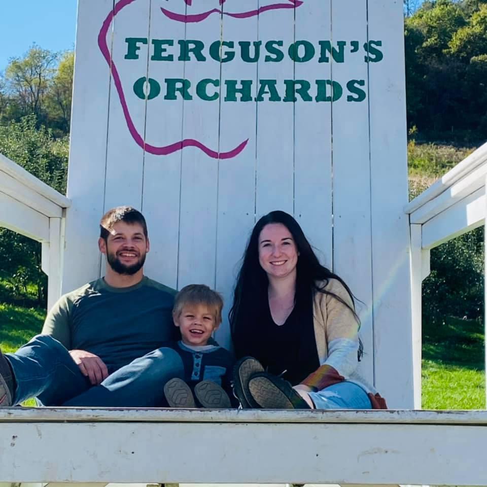 Annual trips to Fergusons Apple orchard!