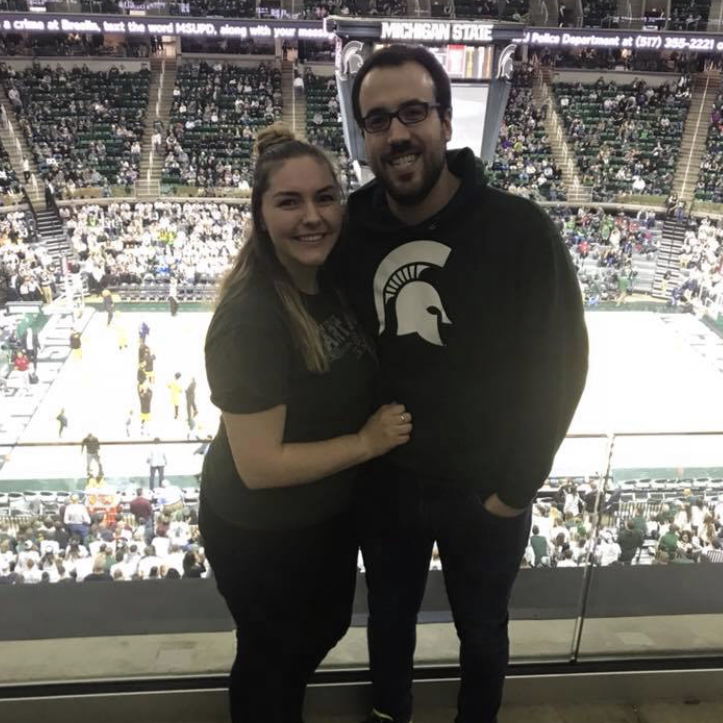 Supporting our Spartans at the Breslin Center 🏀