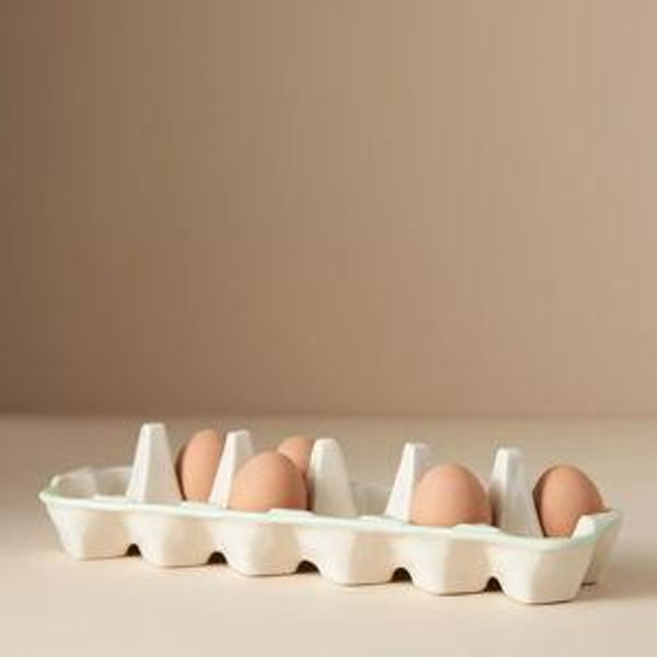 Linnea Stoneware Egg Crate
