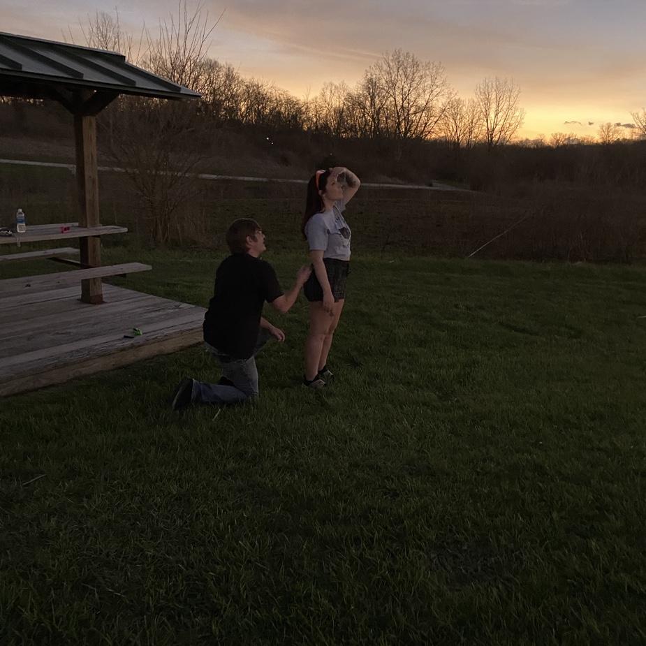 Proposal during the Eclipse
