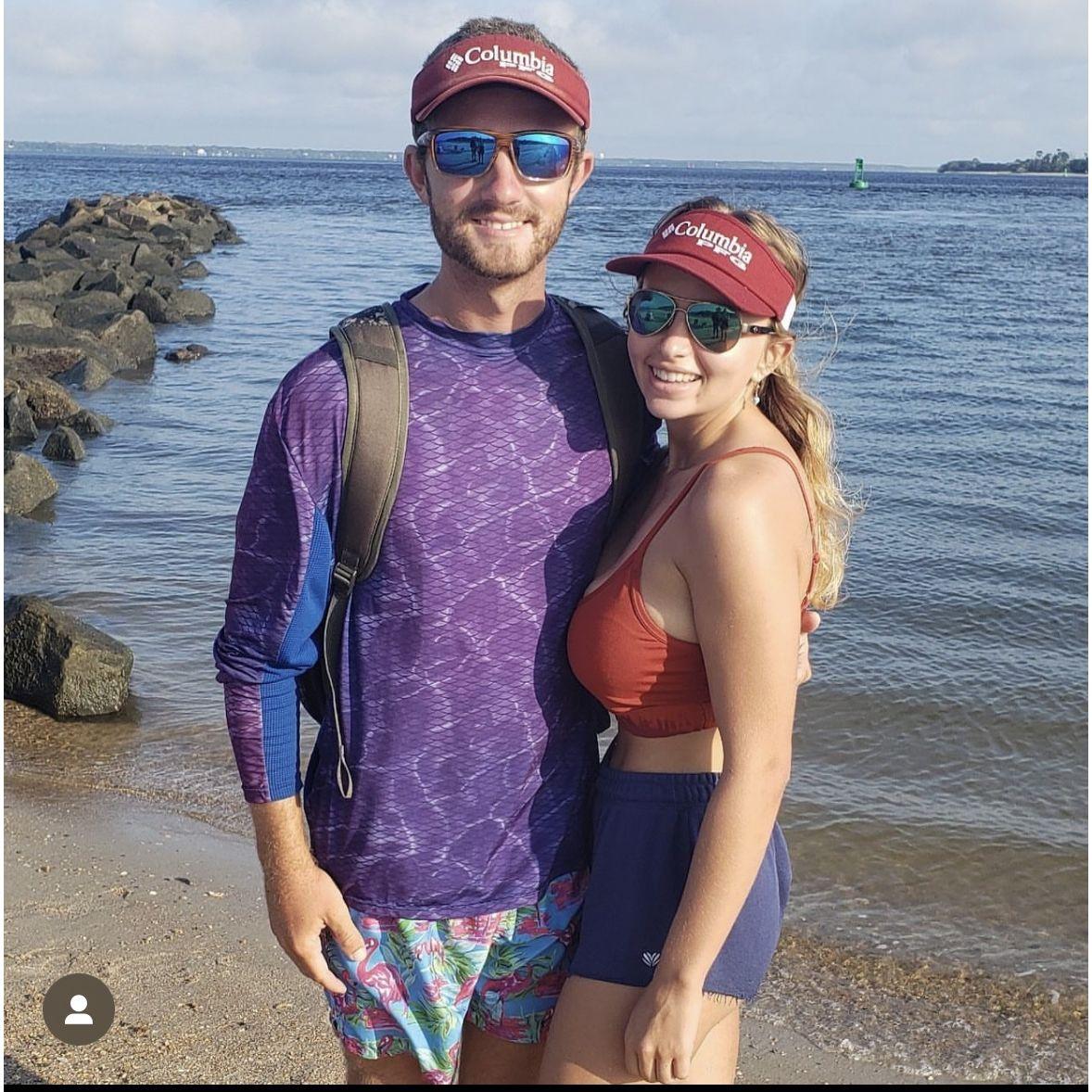Our first trip to Fernandina Beach together where we went flounder fishing.