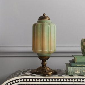 The Eloise Scallop Milk Glass Table Lamp