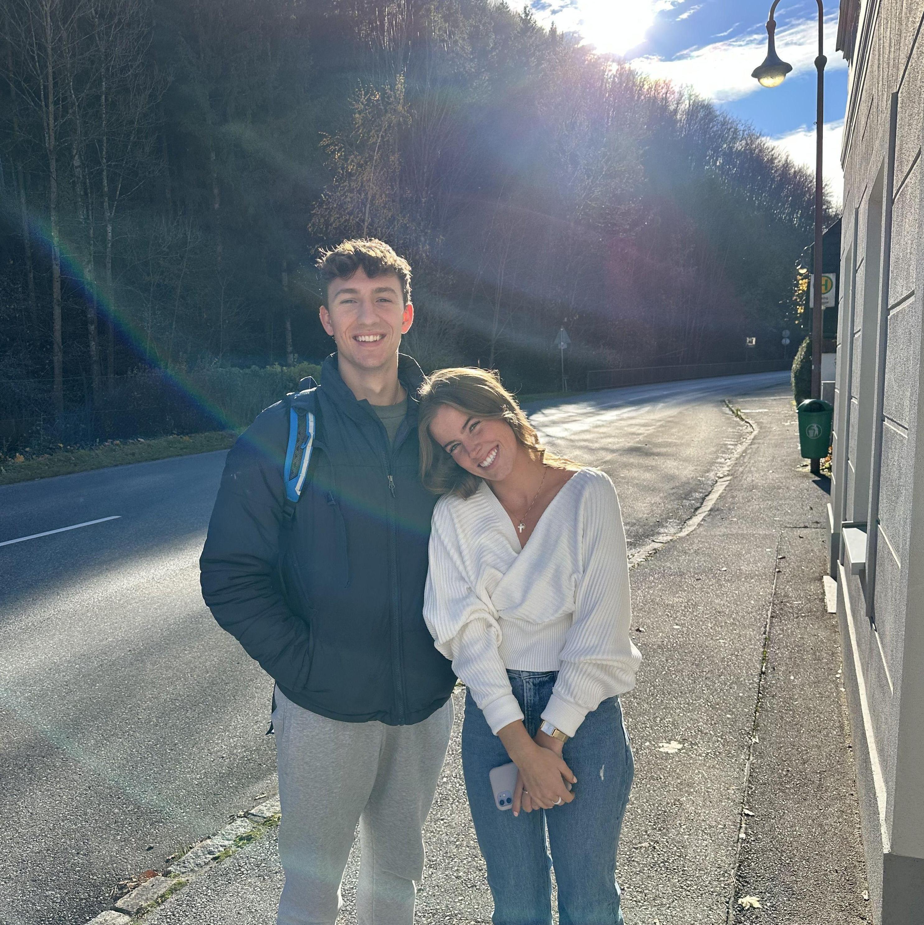After 35 hours of travel, I finally arrived in Gaming to Kat waiting for me at the bus stop. We were both so happy to see each other. It had been too long, but felt like nothing had changed. - Jon