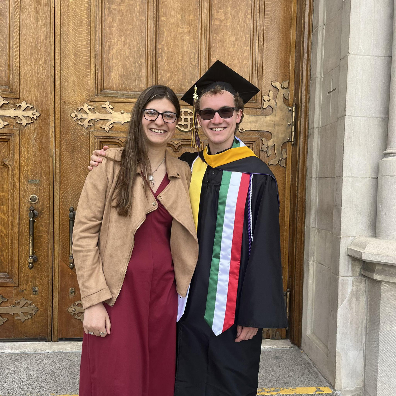 Chris finally graduates so I stop feeling like a cougar