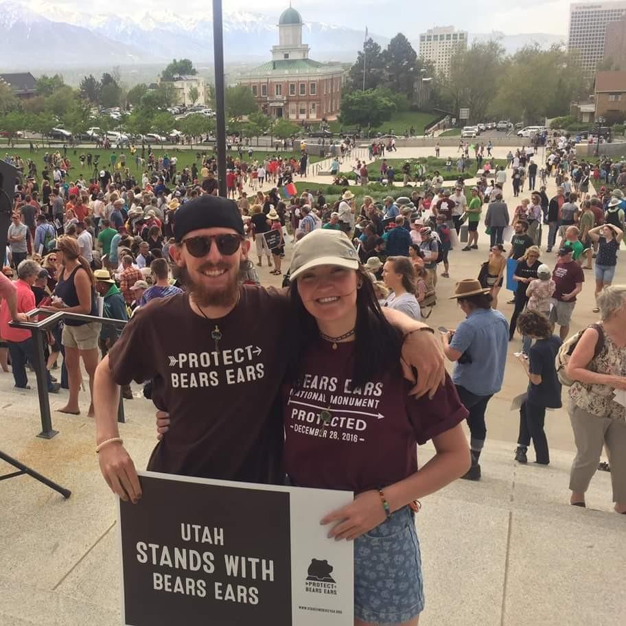 Couples that protest together, stay together. #protectwildutah