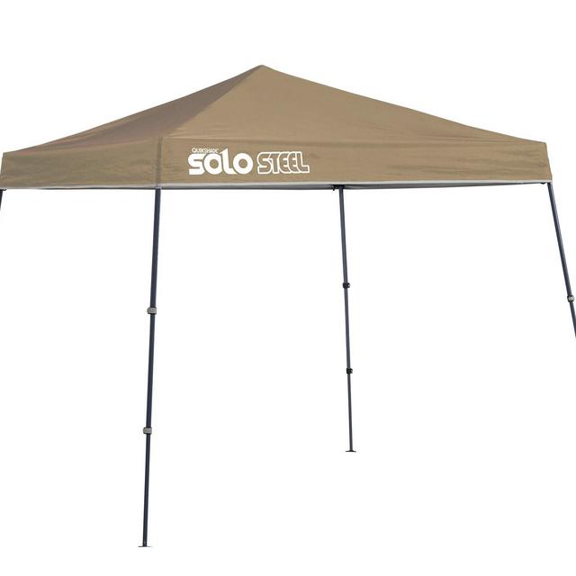 Quik Shade 8.42-ft L Square Tan Pop-up Canopy
