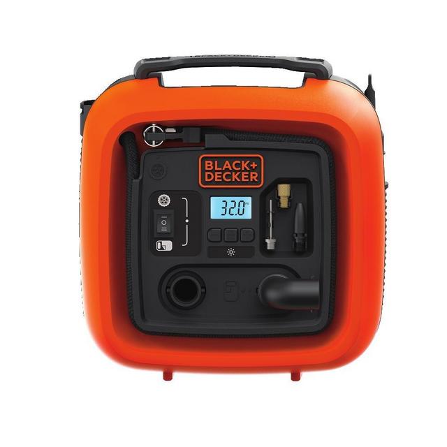 BLACK+DECKER Cordless Tire Inflator, Multi-purpose, Portable, 12V (BDINF12C)