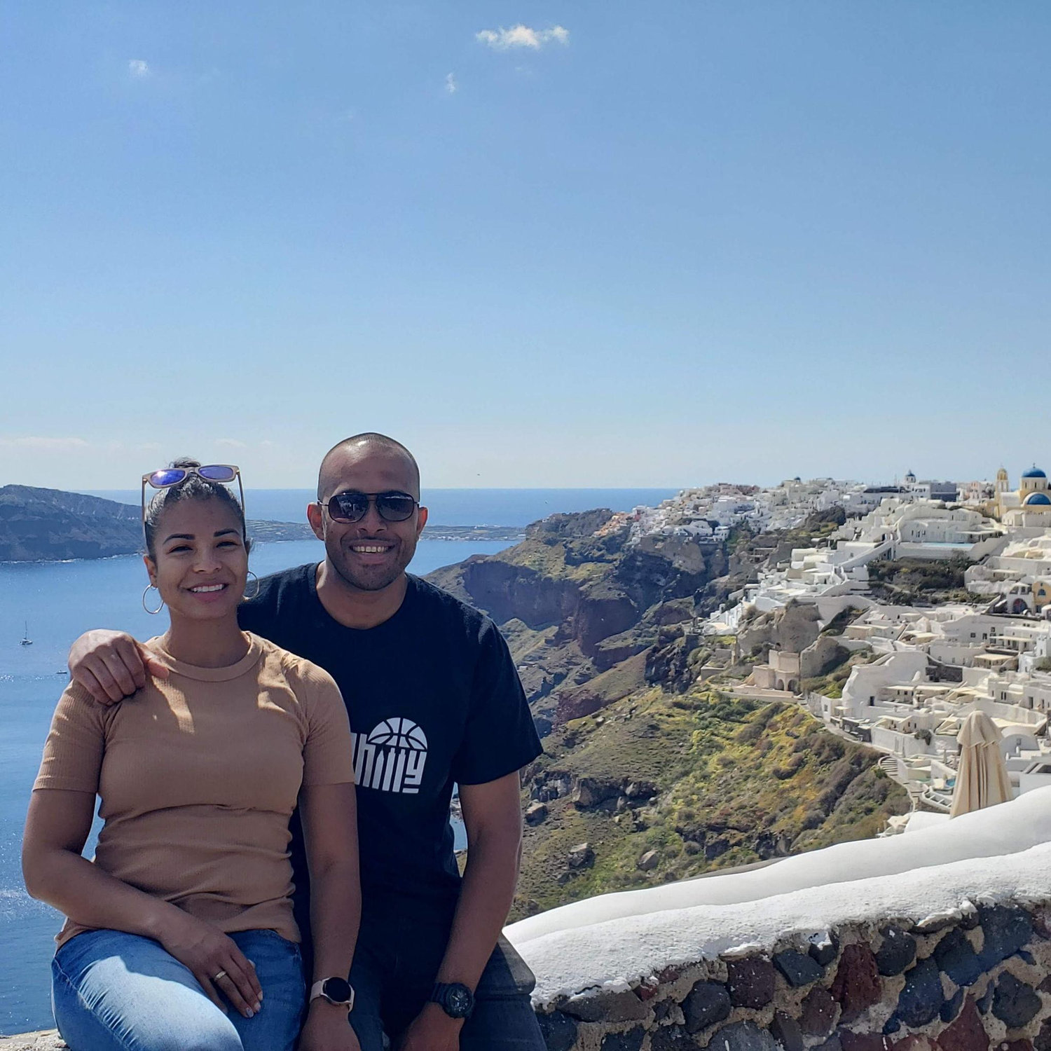 Santorini Greece April 2022