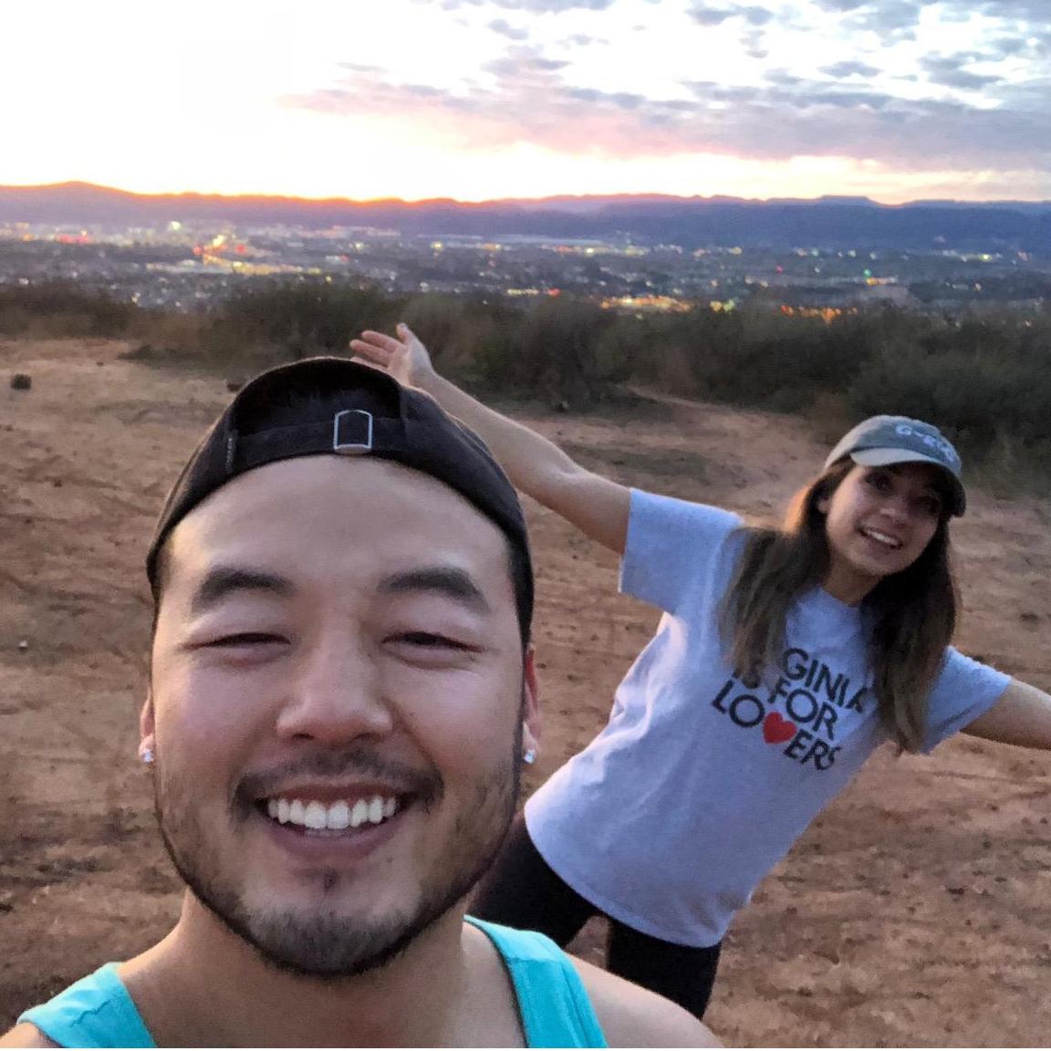 Virginia might be for lovers, but the sunsets in Temecula can't be beat!
