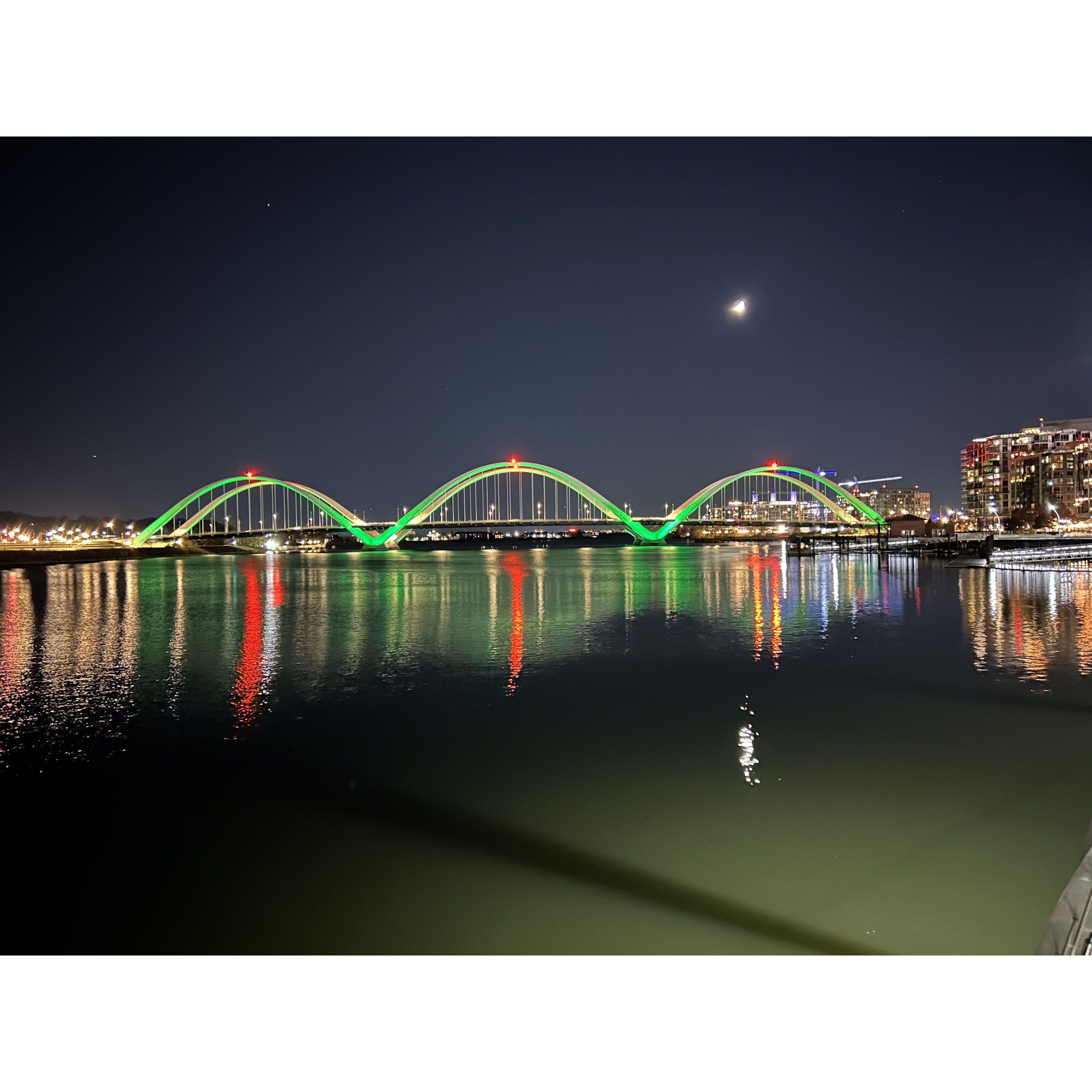 The view from where Aymeric proposed.