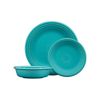 Fiesta 3-Piece Classic Place Setting in Turquoise