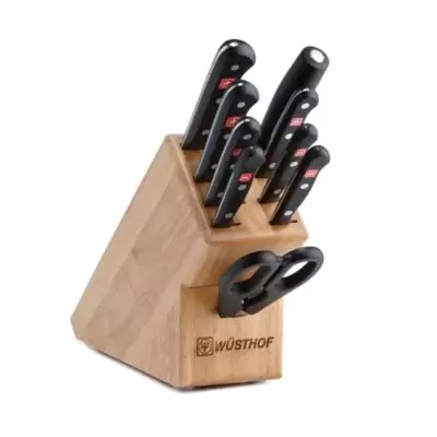 Wusthof® Gourmet 10-Piece Knife Block Set in Natural
