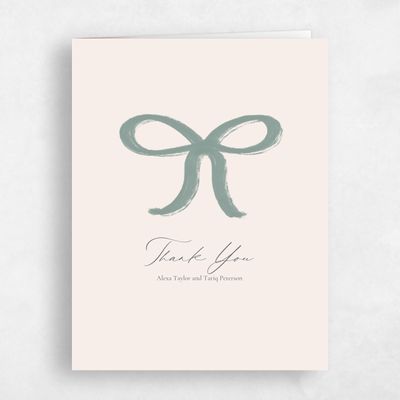 Multi-Colored Wedding Thank You - Chausey Classic