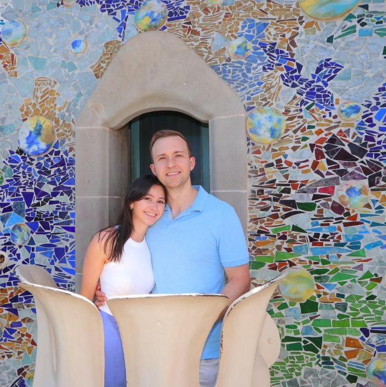 June 2024 | Newly engaged at Casa Batlló in Barcelona