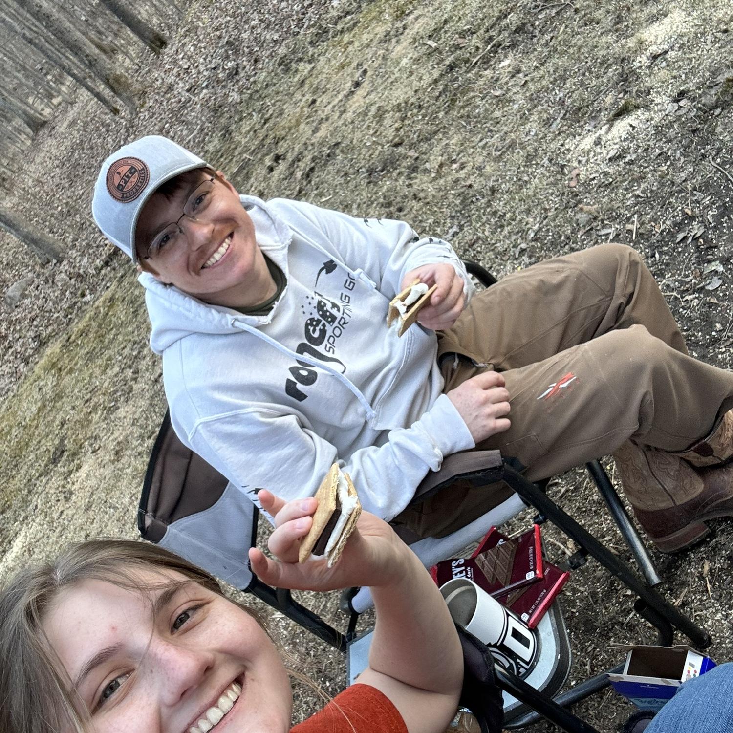 First s’more’s cookout together.
