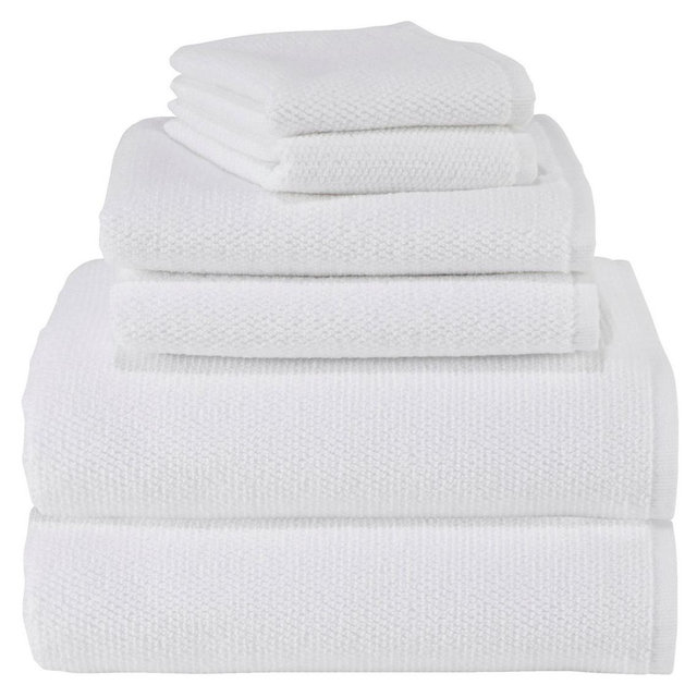 Organic Textured Cotton Towel Set