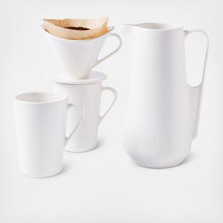 Rea Dunn Heritage 4-Piece Coffee Pour Over System Set