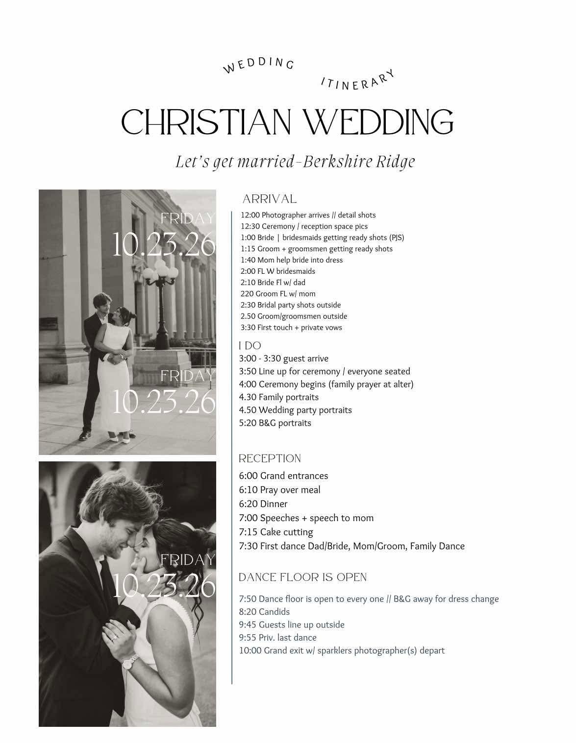 The Wedding Website of Kiley Smetzer and Blake Christian