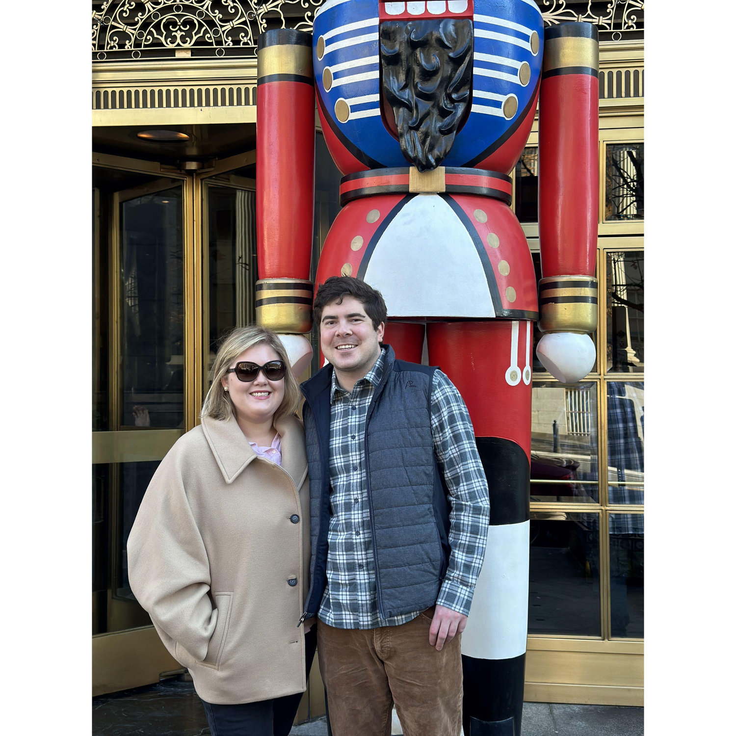 Visiting our friends Katherine and Carl in DC/Alexandria around Christmas