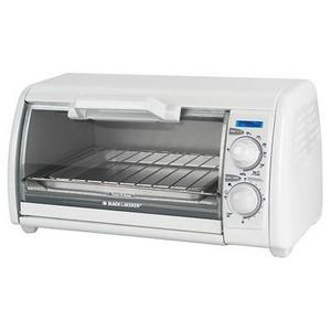 BLACK+DECKER™ 4 Slice Toaster Oven - White