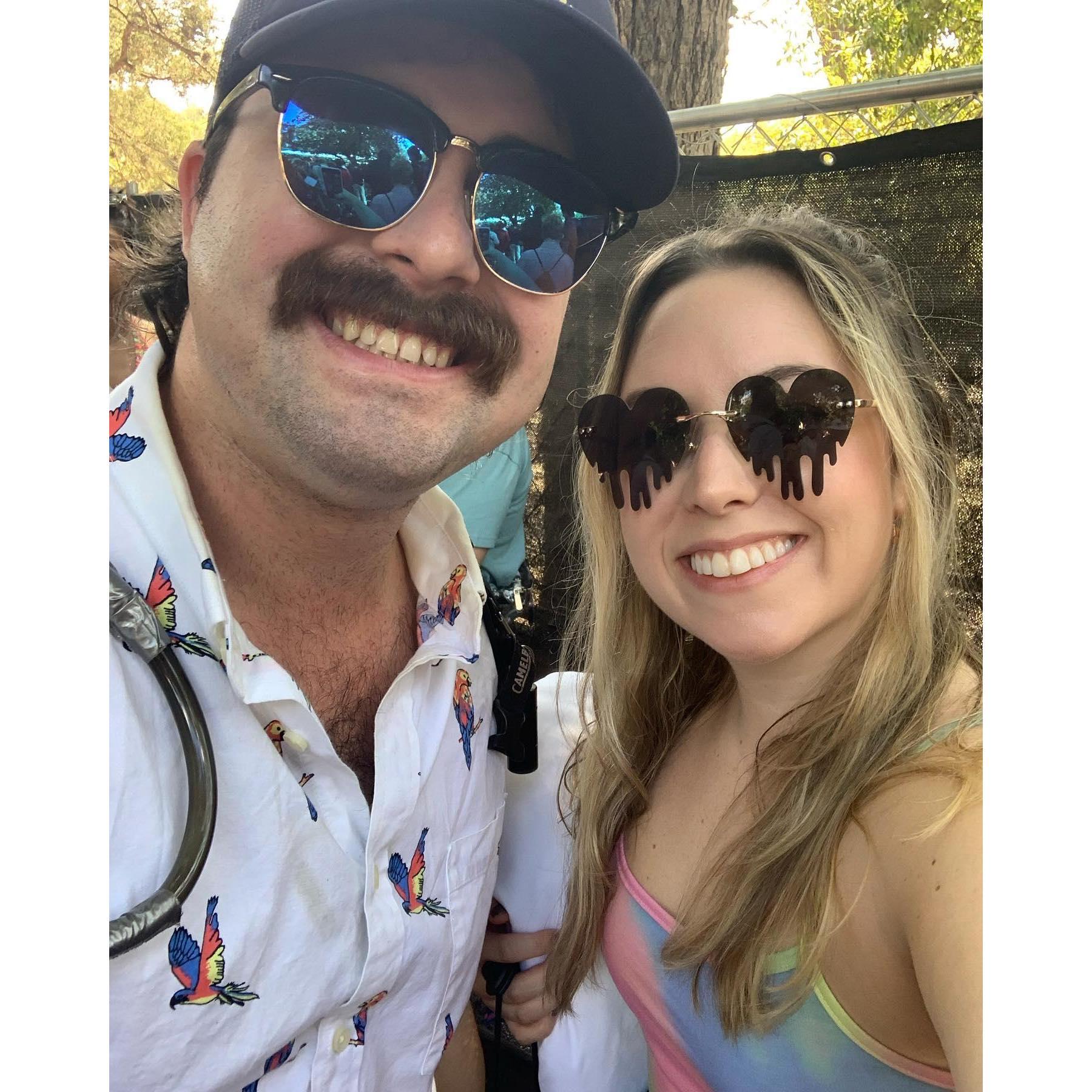 Our 2nd Austin City Limits festival! 1st one as residents of Austin!